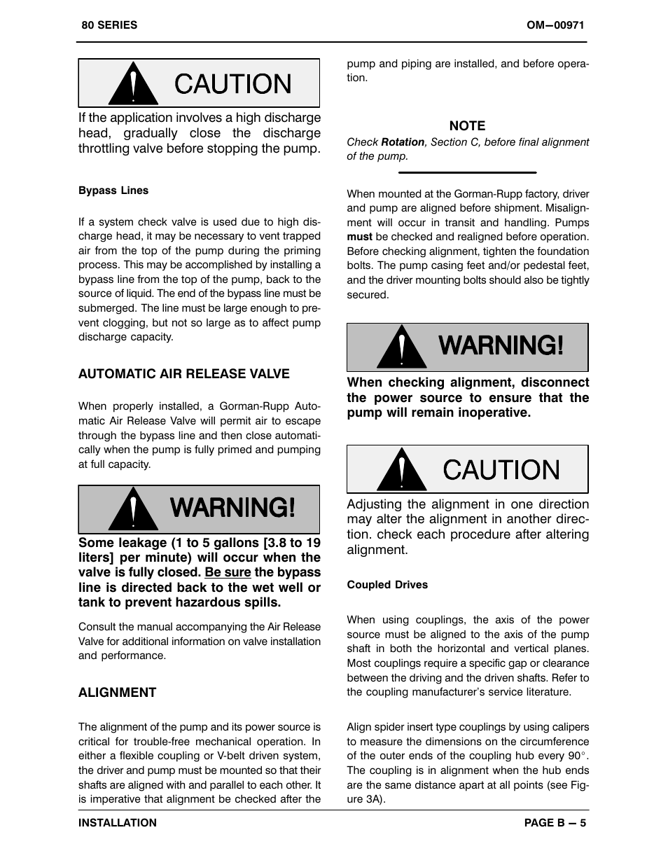 Gorman-Rupp Pumps 86B52-B 1336823 and up User Manual | Page 12 / 33