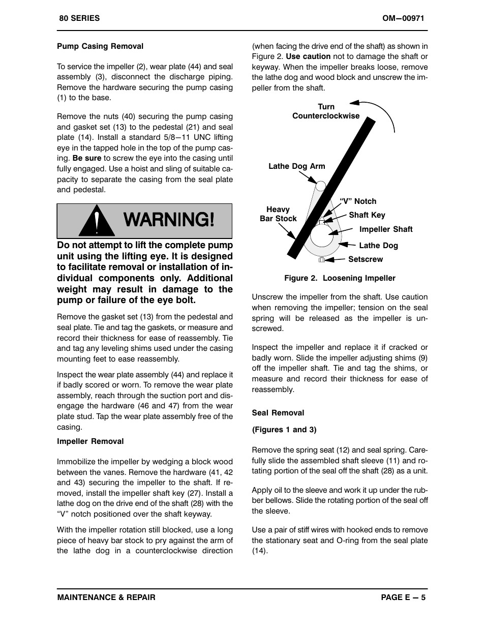 Gorman-Rupp Pumps 86B52-B 1336823 and up User Manual | Page 26 / 33