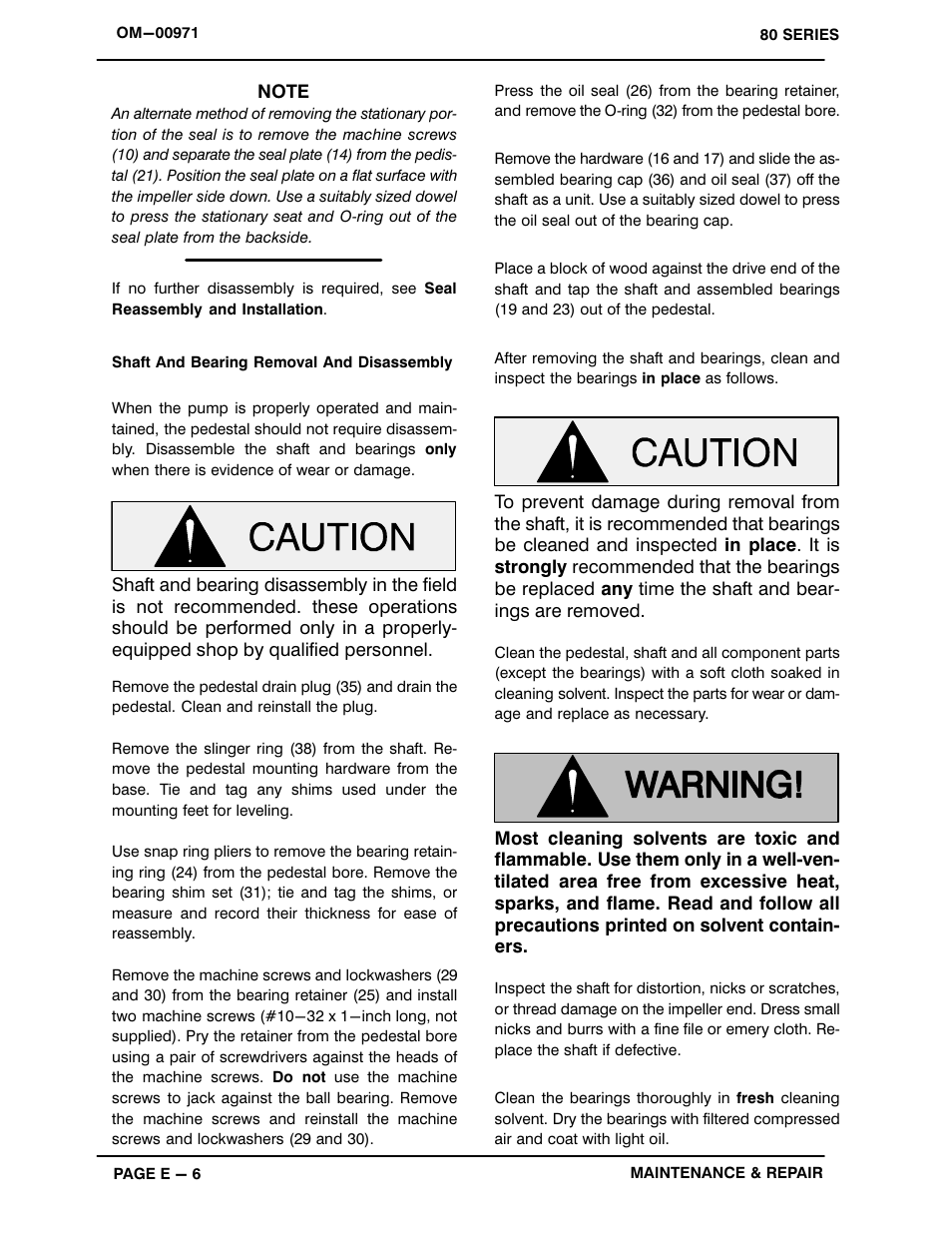 Gorman-Rupp Pumps 86B52-B 1336823 and up User Manual | Page 27 / 33