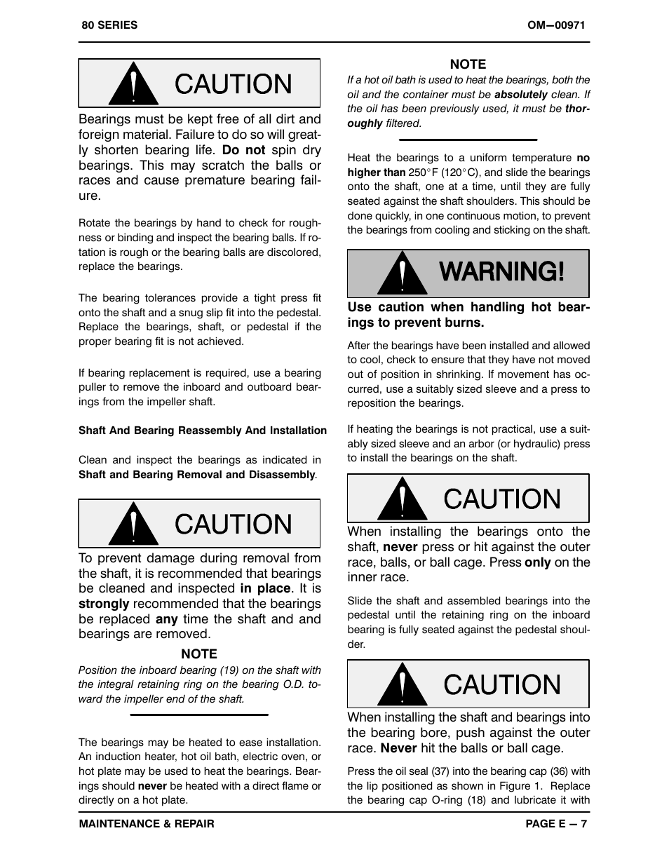 Gorman-Rupp Pumps 86B52-B 1336823 and up User Manual | Page 28 / 33