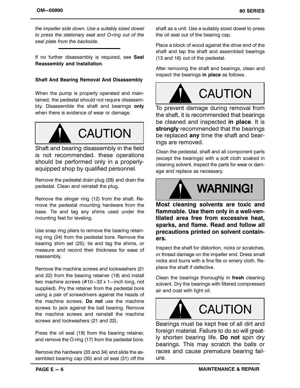 Gorman-Rupp Pumps 88A52-B 1363098 and up User Manual | Page 28 / 34