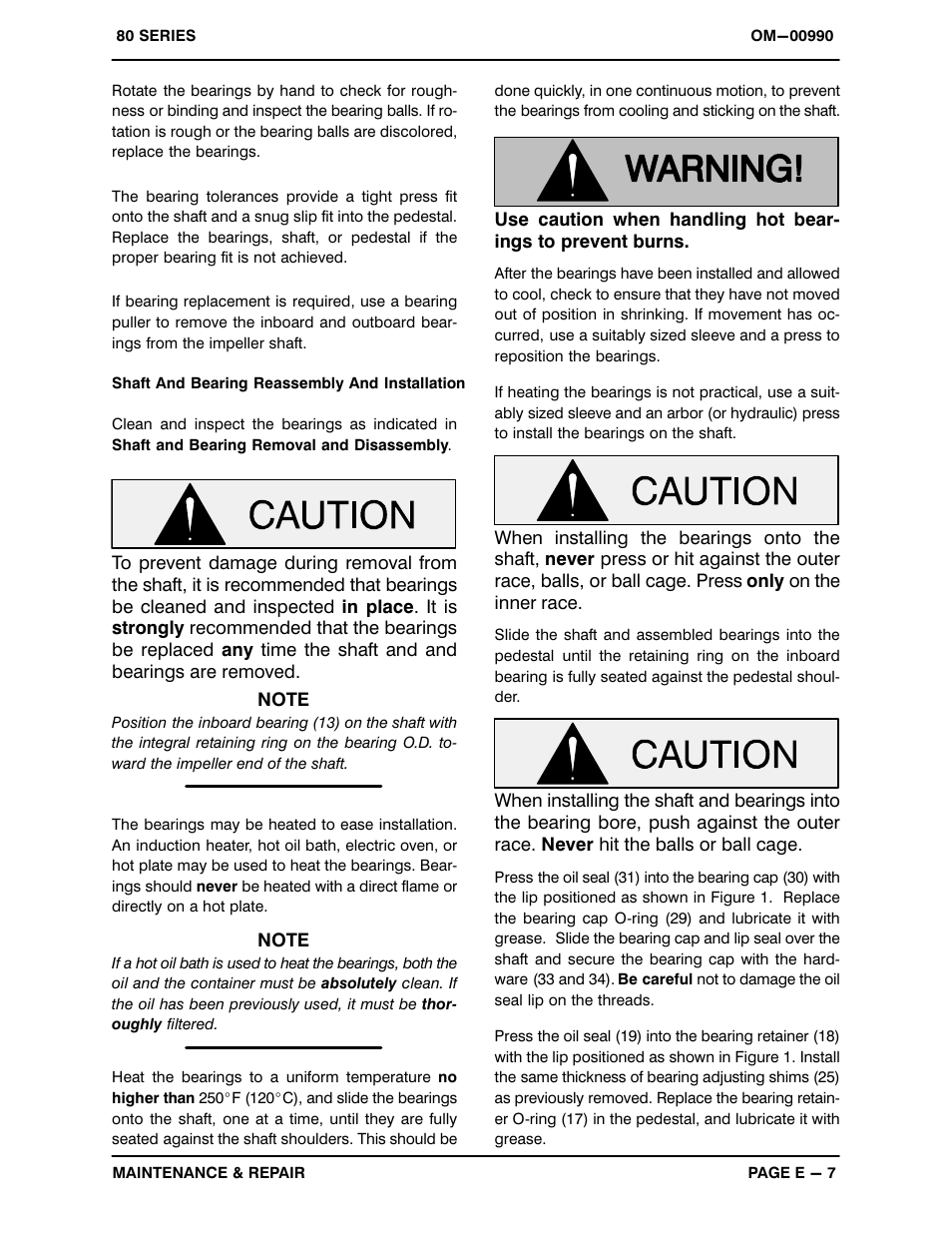 Gorman-Rupp Pumps 88A52-B 1363098 and up User Manual | Page 29 / 34