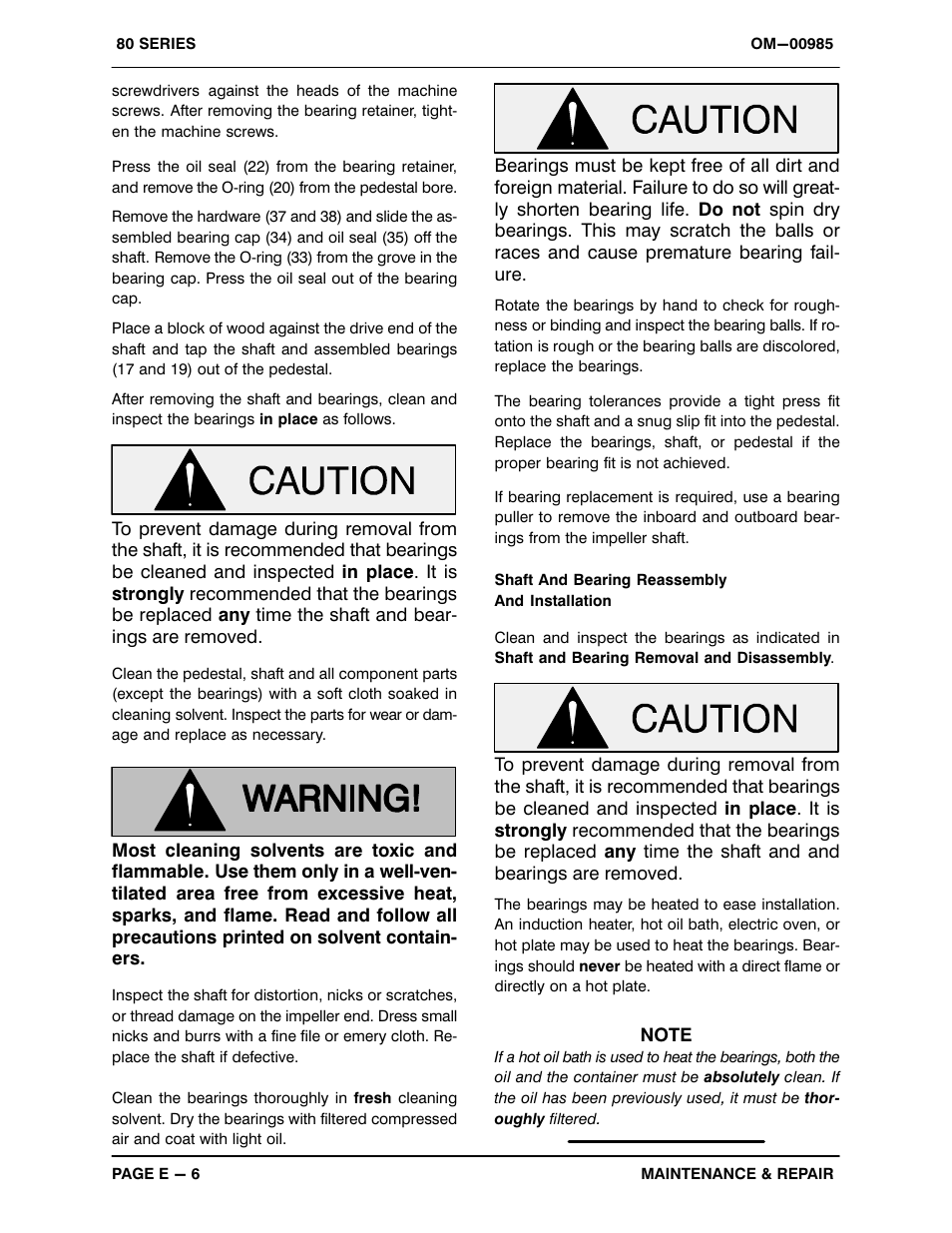Gorman-Rupp Pumps 88B2-B 818301 and up User Manual | Page 27 / 33