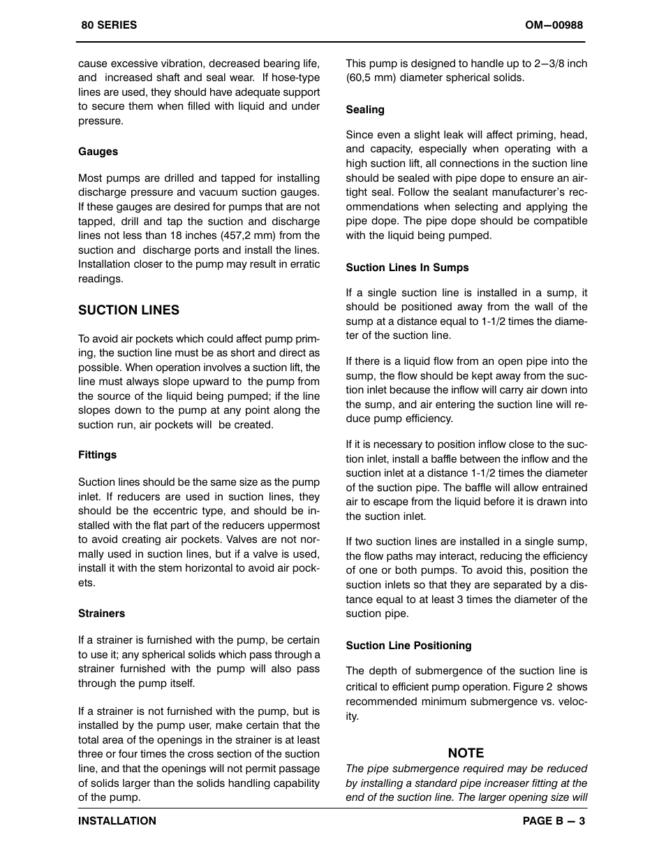 Gorman-Rupp Pumps 88B3-B 818301 and up User Manual | Page 10 / 33