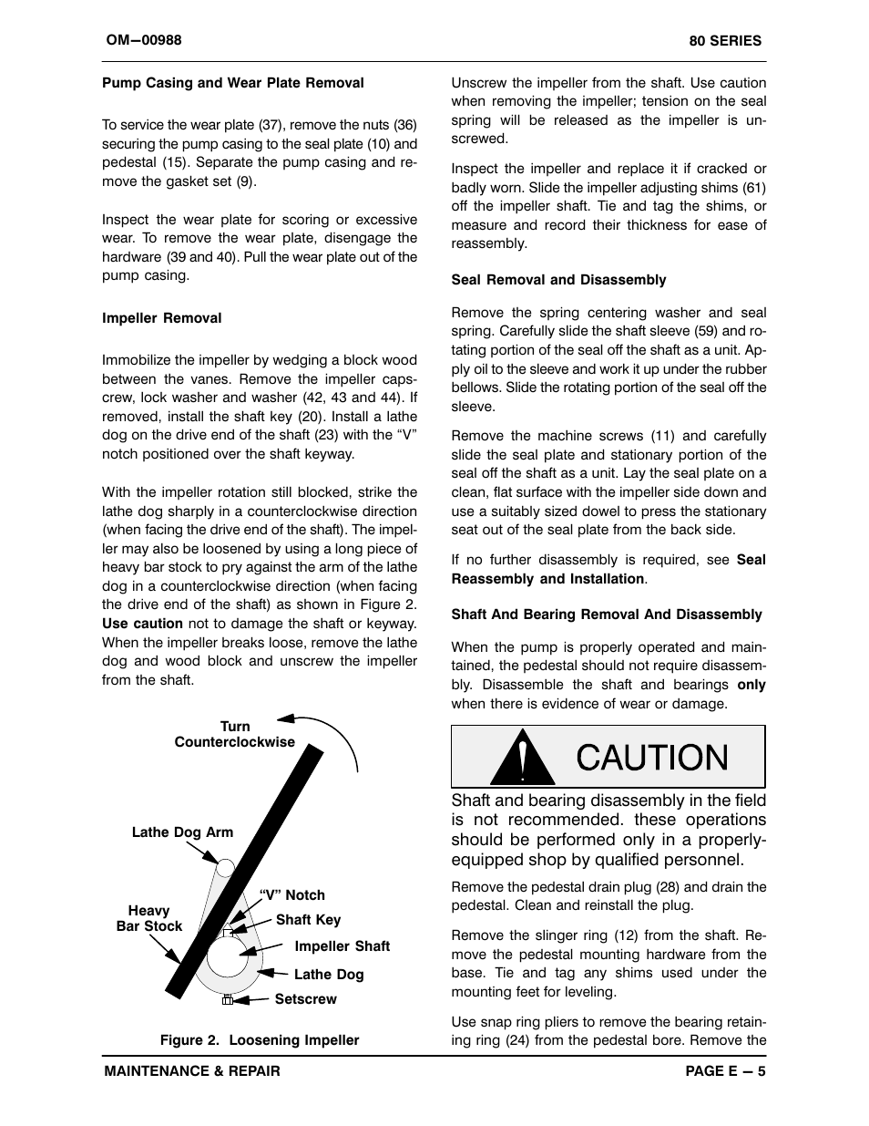 Gorman-Rupp Pumps 88B3-B 818301 and up User Manual | Page 27 / 33