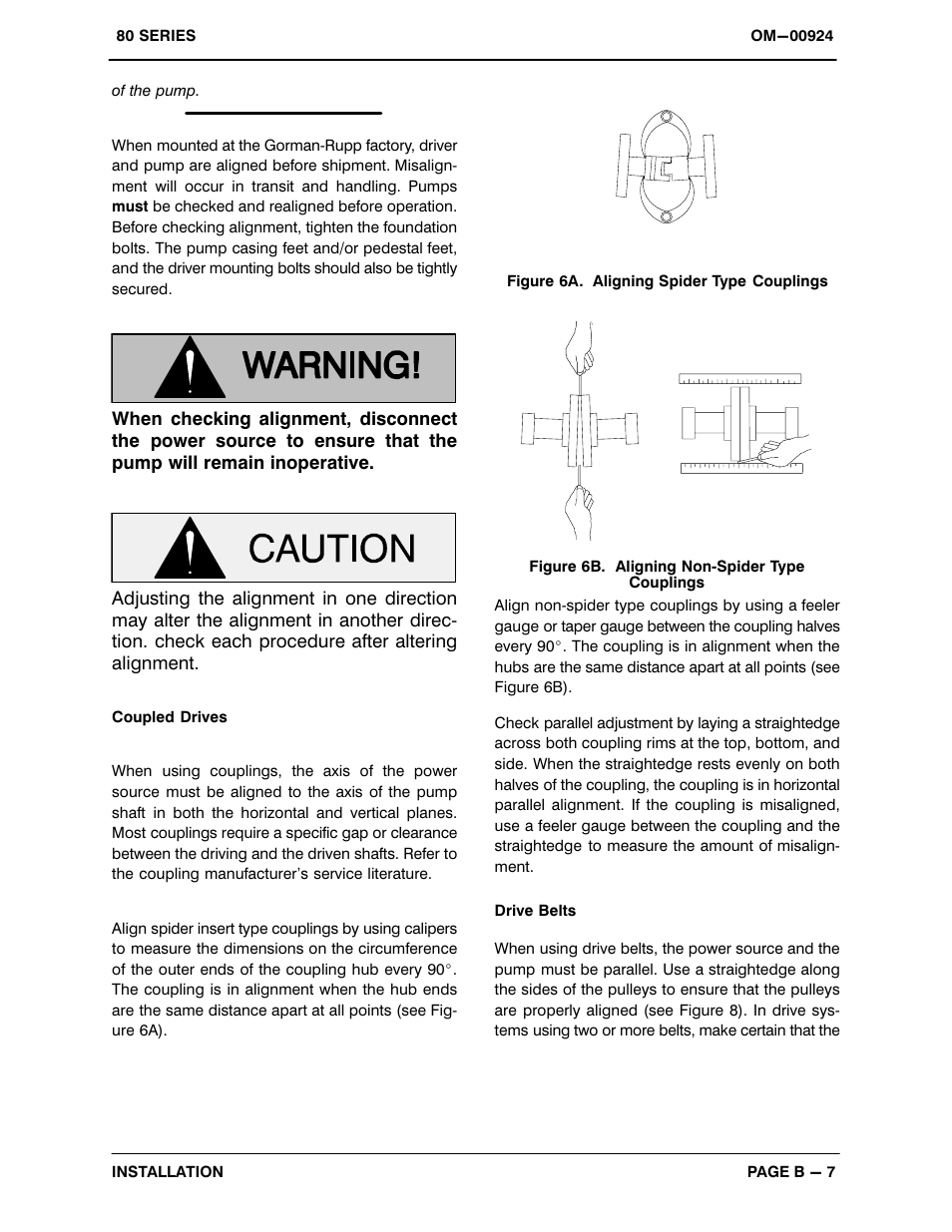 Gorman-Rupp Pumps 84A52-B 1325165 and up User Manual | Page 13 / 33