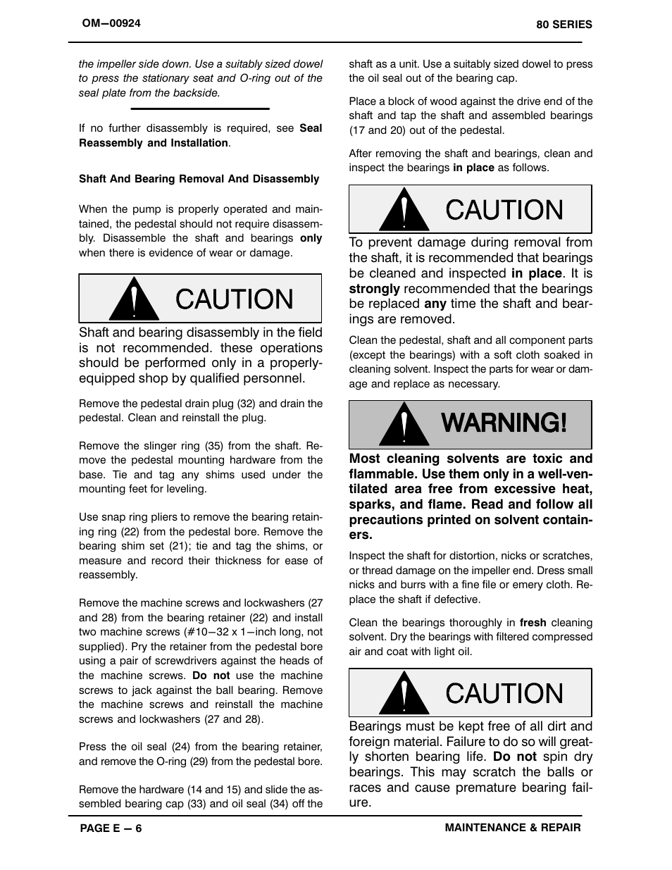 Gorman-Rupp Pumps 84A52-B 1325165 and up User Manual | Page 27 / 33