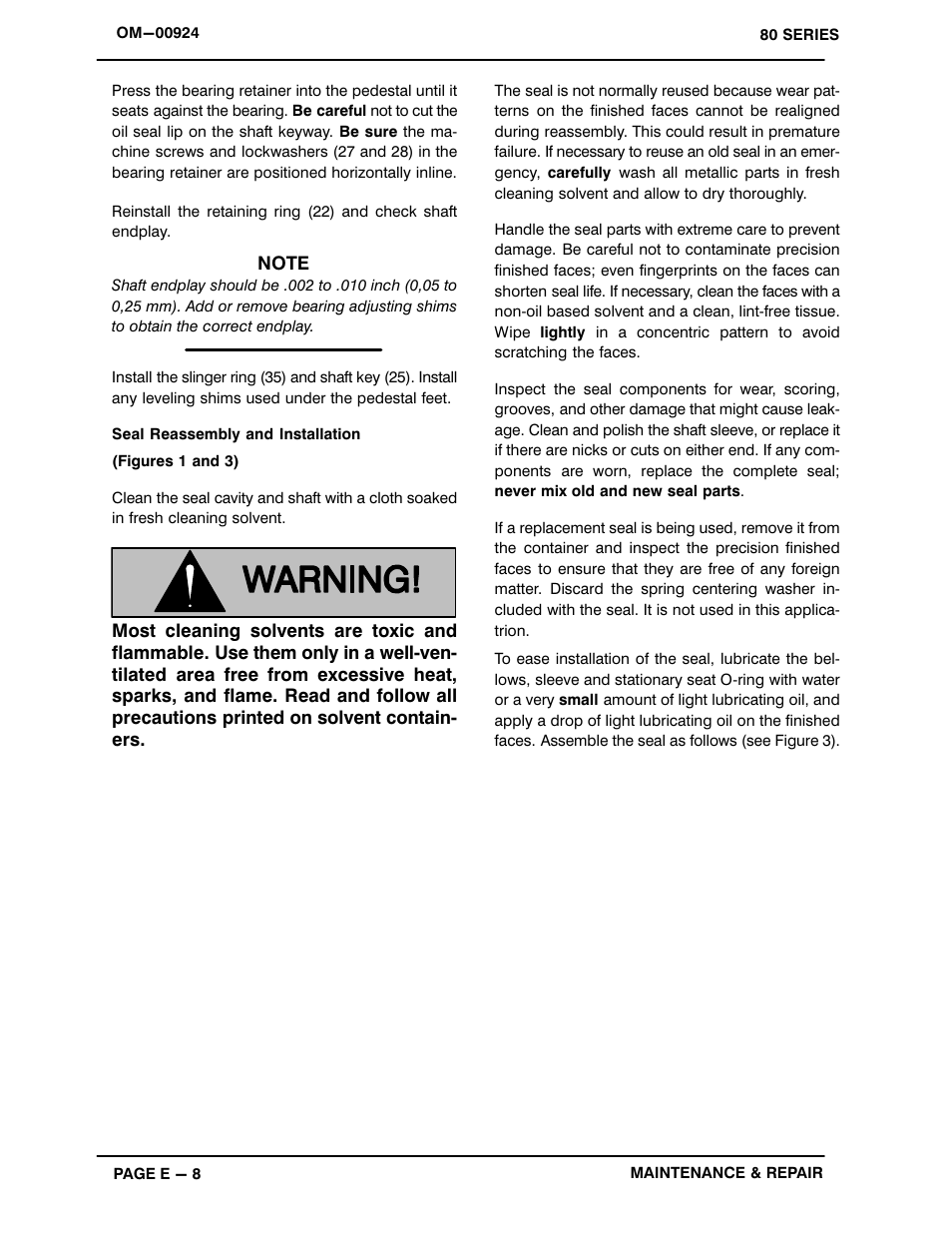 Gorman-Rupp Pumps 84A52-B 1325165 and up User Manual | Page 29 / 33