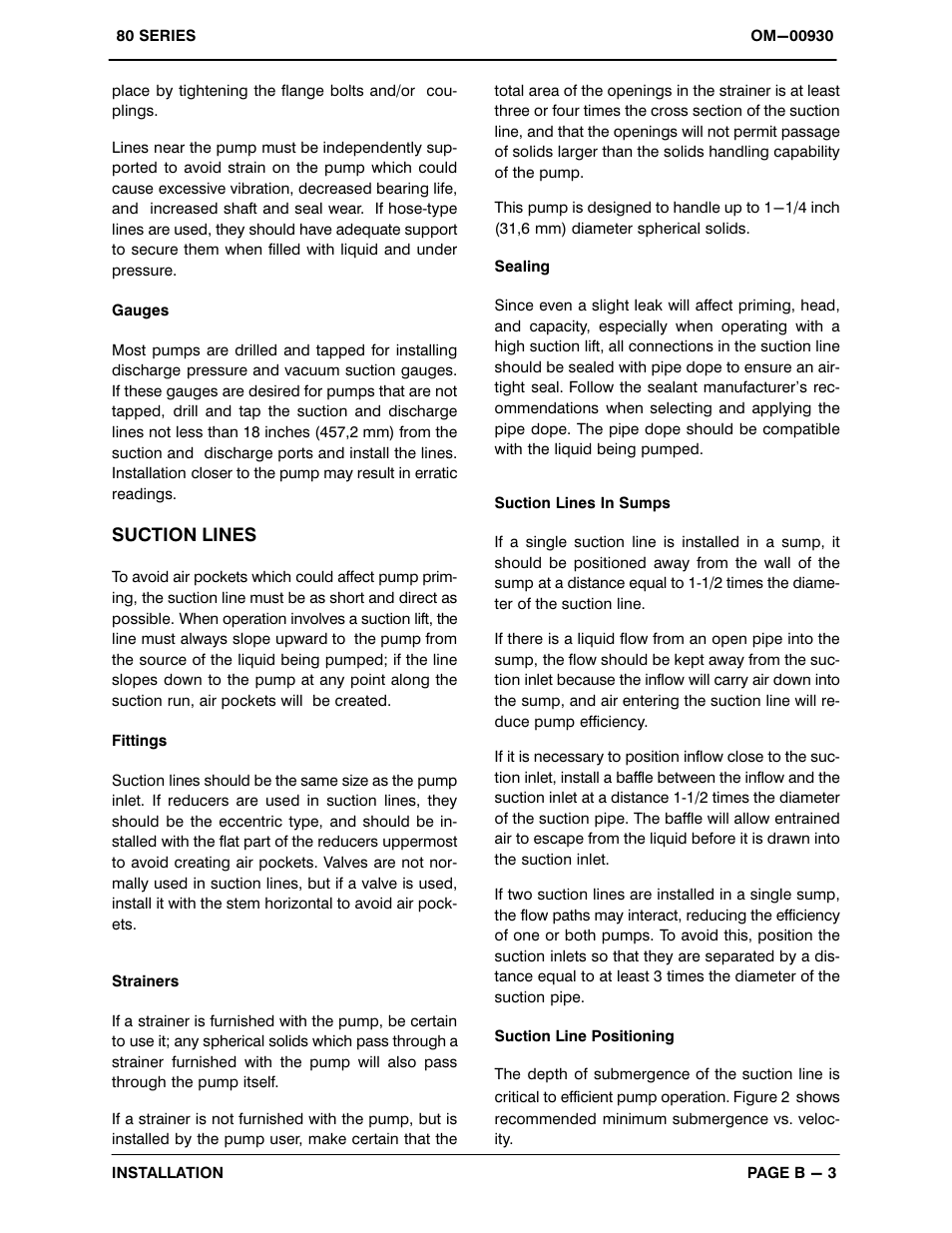 Gorman-Rupp Pumps 84B2-B 667409 and up User Manual | Page 10 / 33