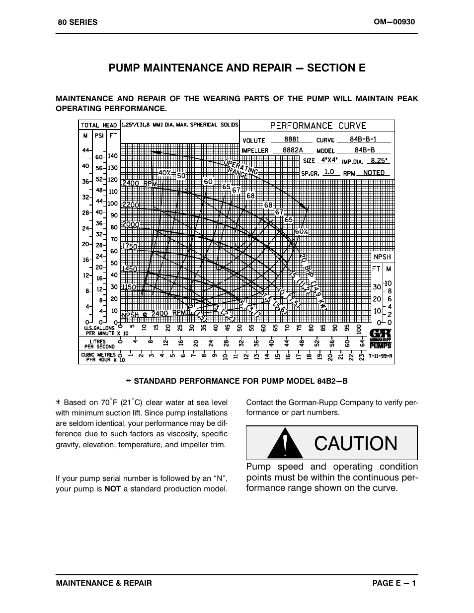 Gorman-Rupp Pumps 84B2-B 667409 and up User Manual | Page 22 / 33