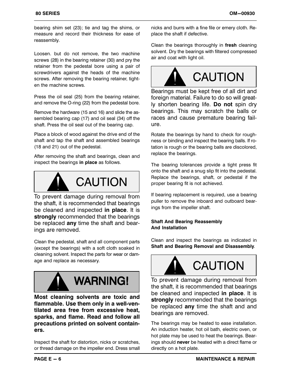 Gorman-Rupp Pumps 84B2-B 667409 and up User Manual | Page 27 / 33