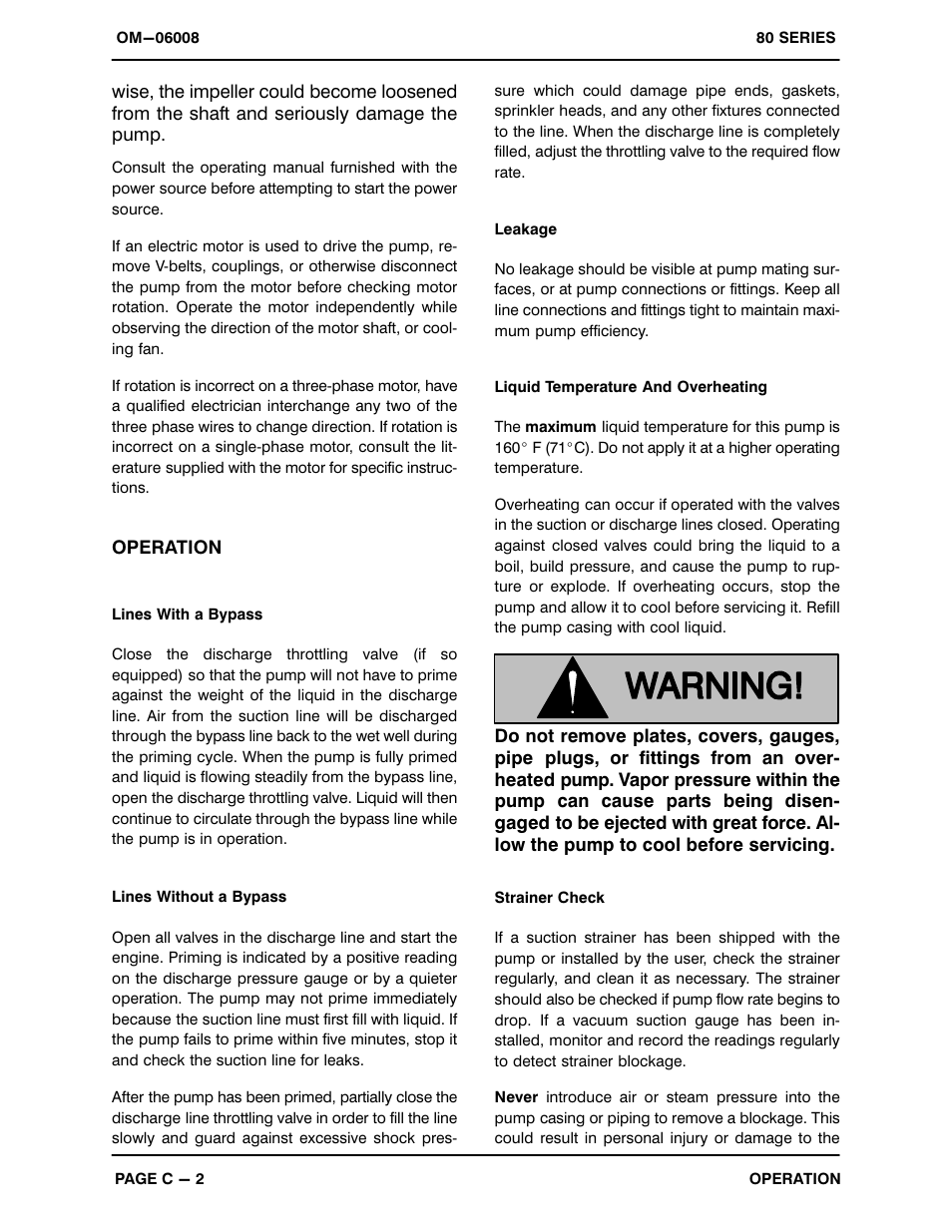 Gorman-Rupp Pumps 84B31-B 1364371 and up User Manual | Page 15 / 31