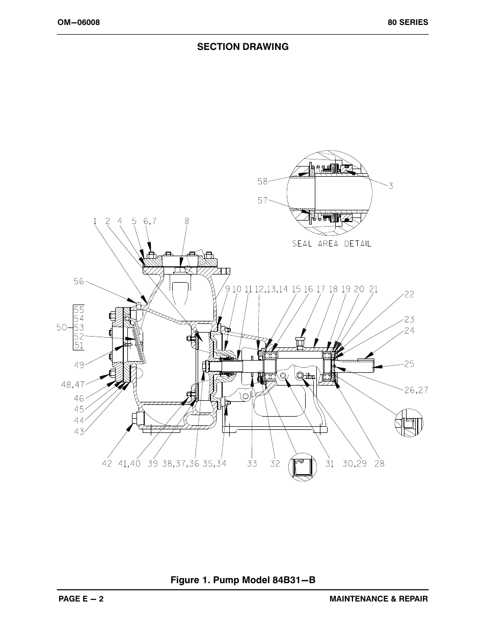 Gorman-Rupp Pumps 84B31-B 1364371 and up User Manual | Page 21 / 31