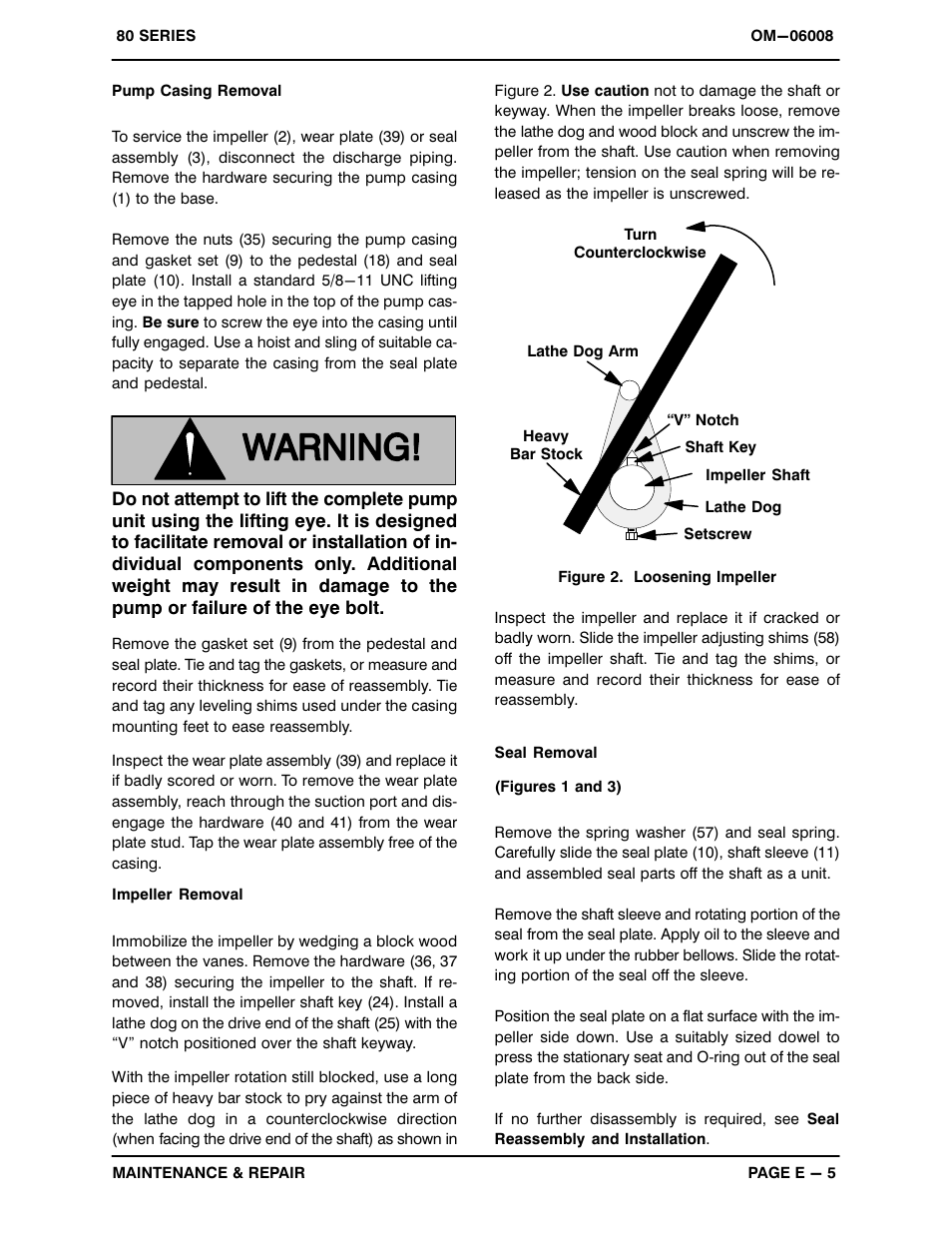 Gorman-Rupp Pumps 84B31-B 1364371 and up User Manual | Page 24 / 31