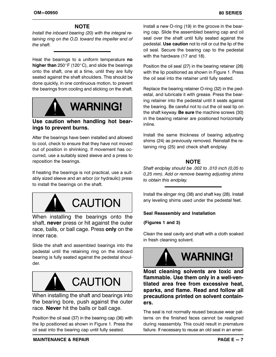 Gorman-Rupp Pumps 86A2-B 819132 and up User Manual | Page 28 / 32