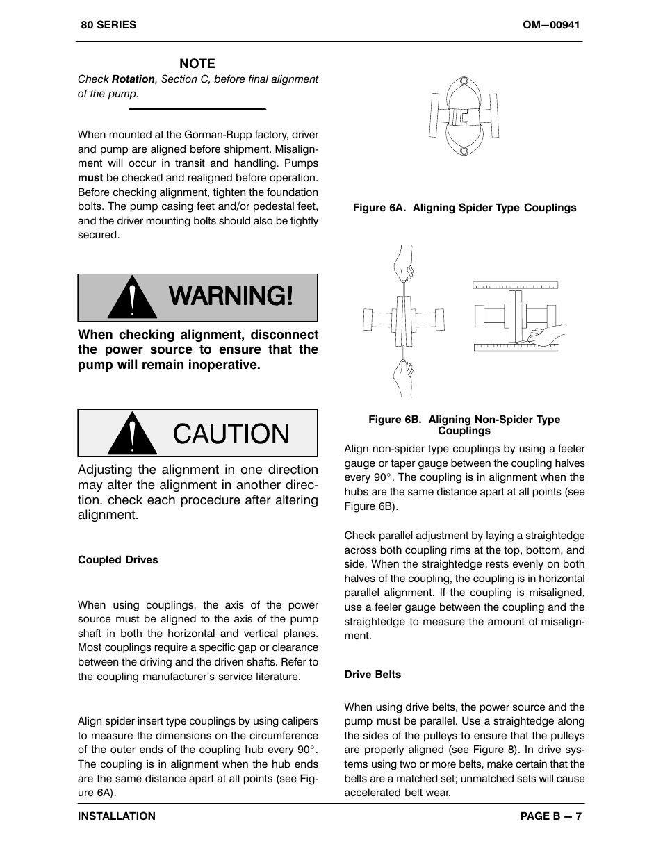 Gorman-Rupp Pumps 86A52-B 1329204 and up User Manual | Page 13 / 34