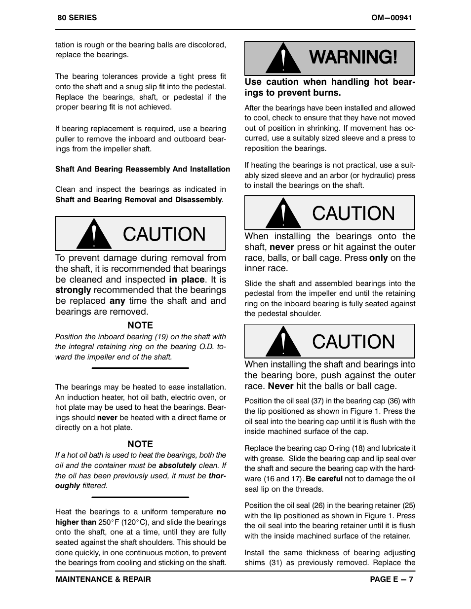 Gorman-Rupp Pumps 86A52-B 1329204 and up User Manual | Page 28 / 34