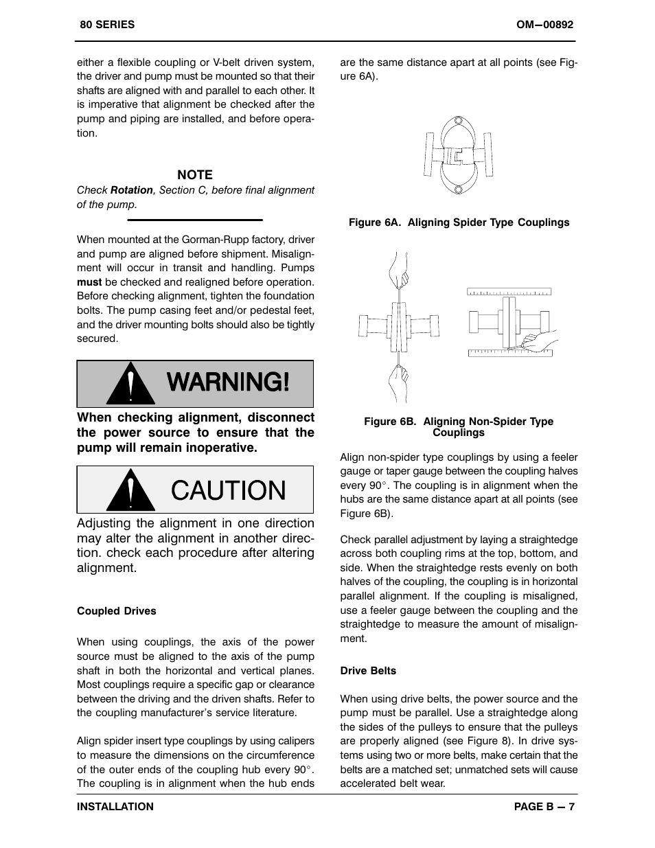 Gorman-Rupp Pumps 83B52-B 1329030 and up User Manual | Page 13 / 32