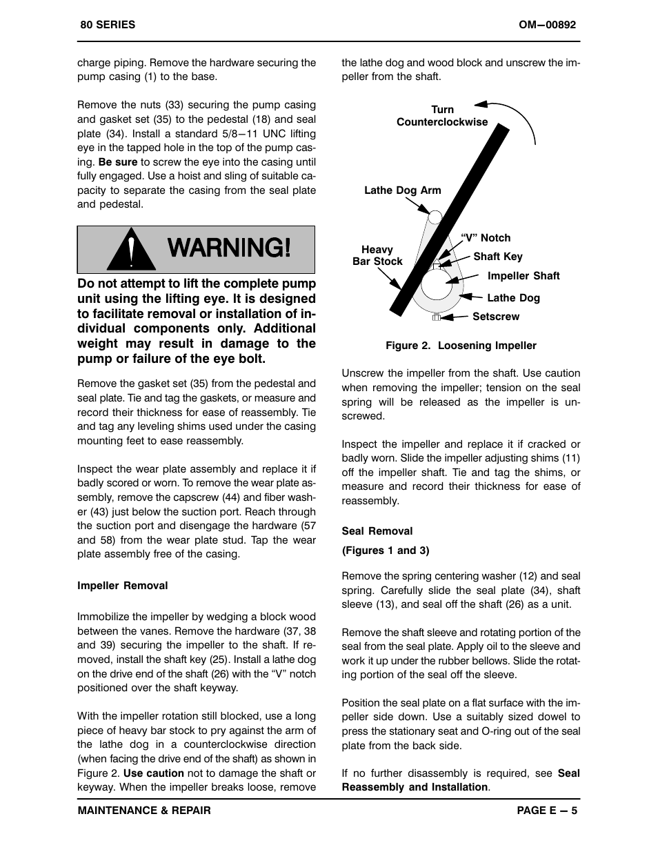 Gorman-Rupp Pumps 83B52-B 1329030 and up User Manual | Page 26 / 32