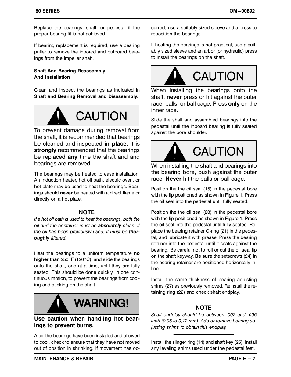 Gorman-Rupp Pumps 83B52-B 1329030 and up User Manual | Page 28 / 32