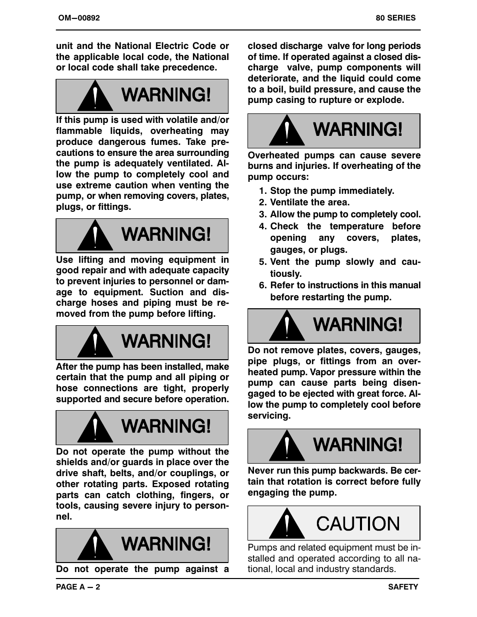 Gorman-Rupp Pumps 83B52-B 1329030 and up User Manual | Page 6 / 32