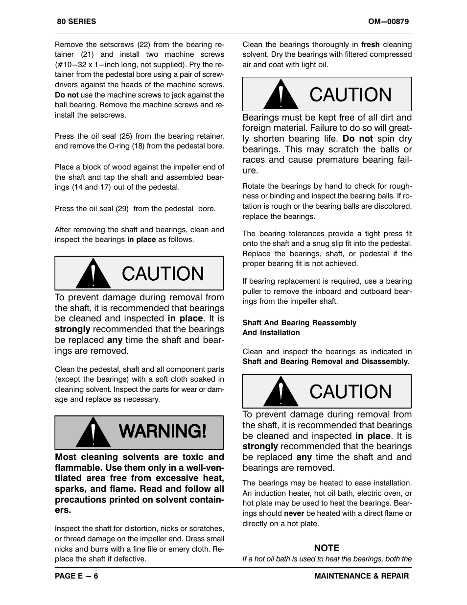 Gorman-Rupp Pumps 83C2-B 814600 and up User Manual | Page 27 / 32