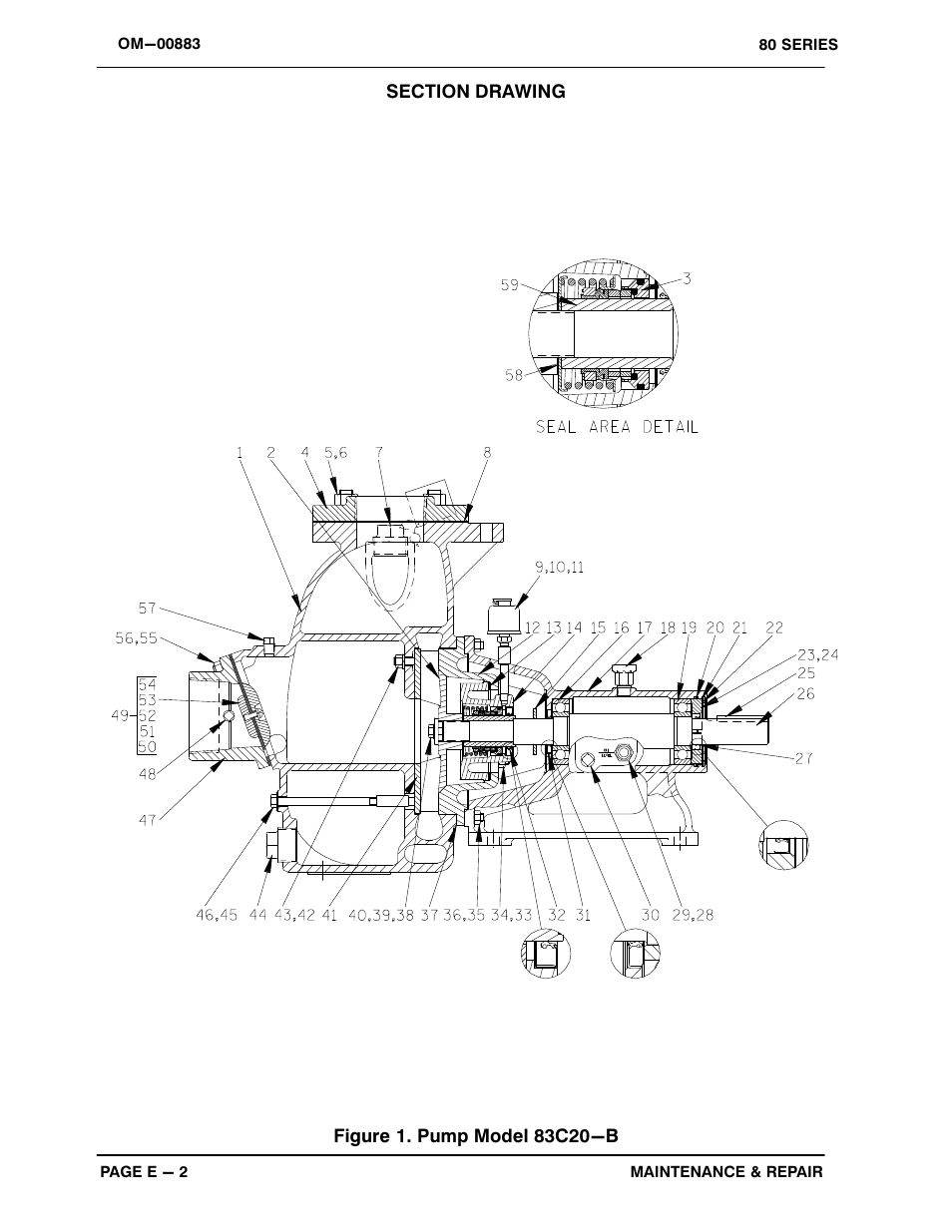 Gorman-Rupp Pumps 83C20-B 814600 and up User Manual | Page 23 / 32