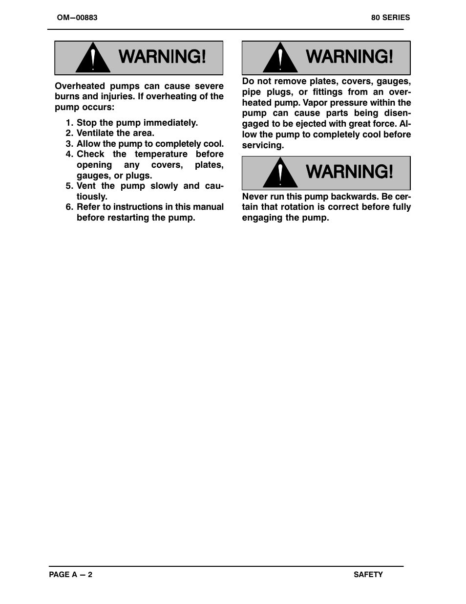 Gorman-Rupp Pumps 83C20-B 814600 and up User Manual | Page 7 / 32