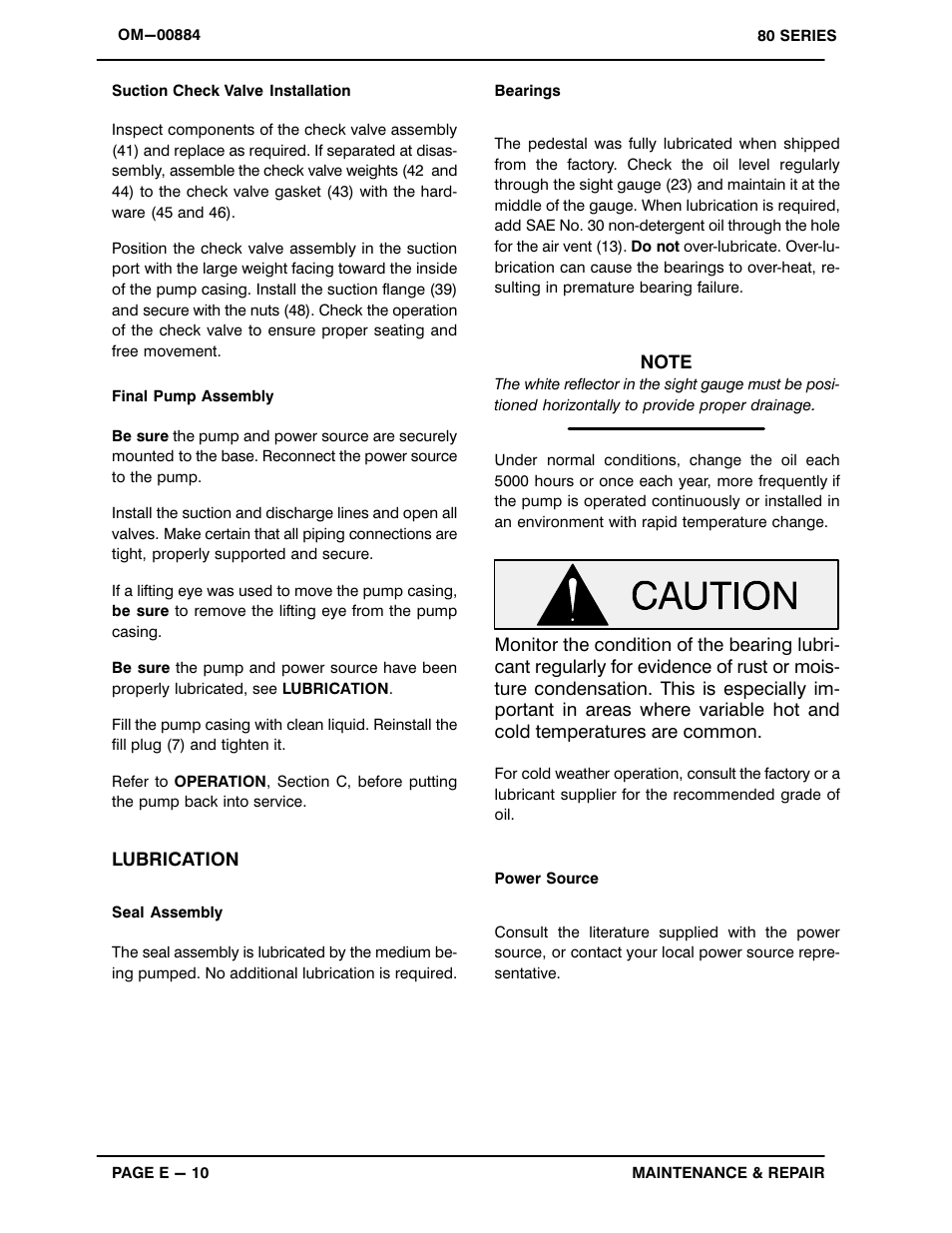 Gorman-Rupp Pumps 83C3-B 814600 and up User Manual | Page 31 / 32