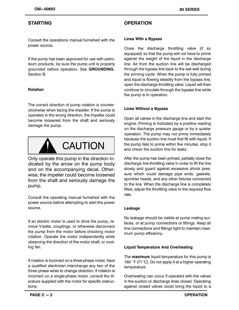 Gorman-Rupp Pumps 83C52-B 1337266 and up User Manual | Page 16 / 32