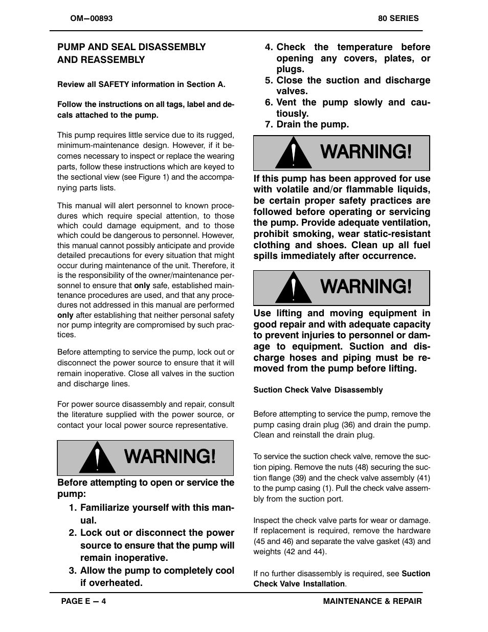 Gorman-Rupp Pumps 83C52-B 1337266 and up User Manual | Page 25 / 32