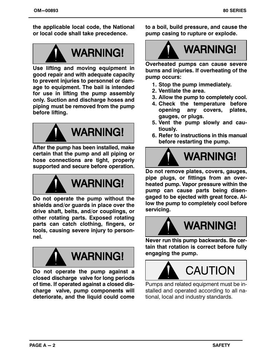 Gorman-Rupp Pumps 83C52-B 1337266 and up User Manual | Page 7 / 32