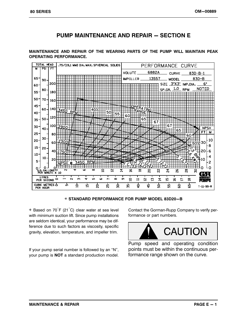 Gorman-Rupp Pumps 83D20-B 733876 and up User Manual | Page 22 / 32