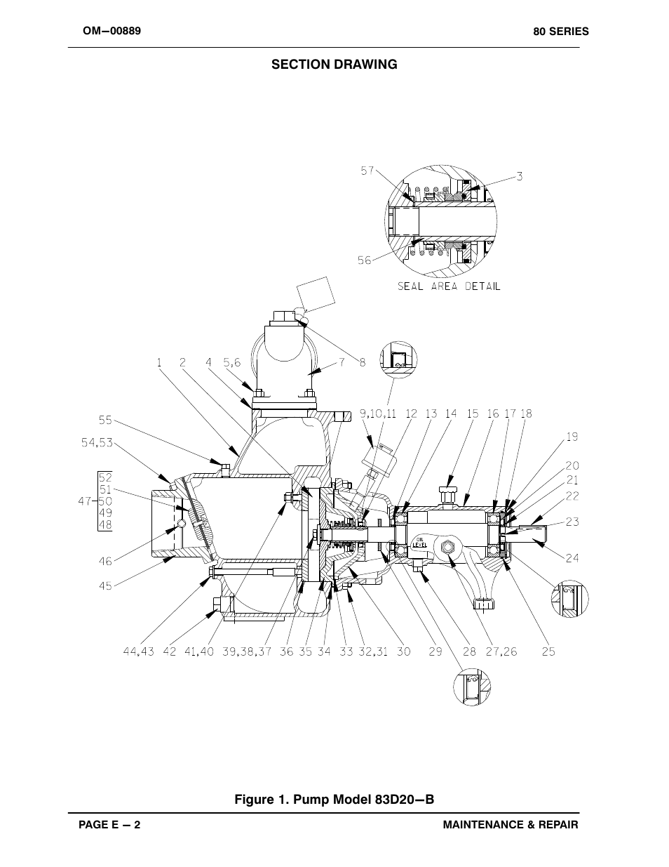 Gorman-Rupp Pumps 83D20-B 733876 and up User Manual | Page 23 / 32