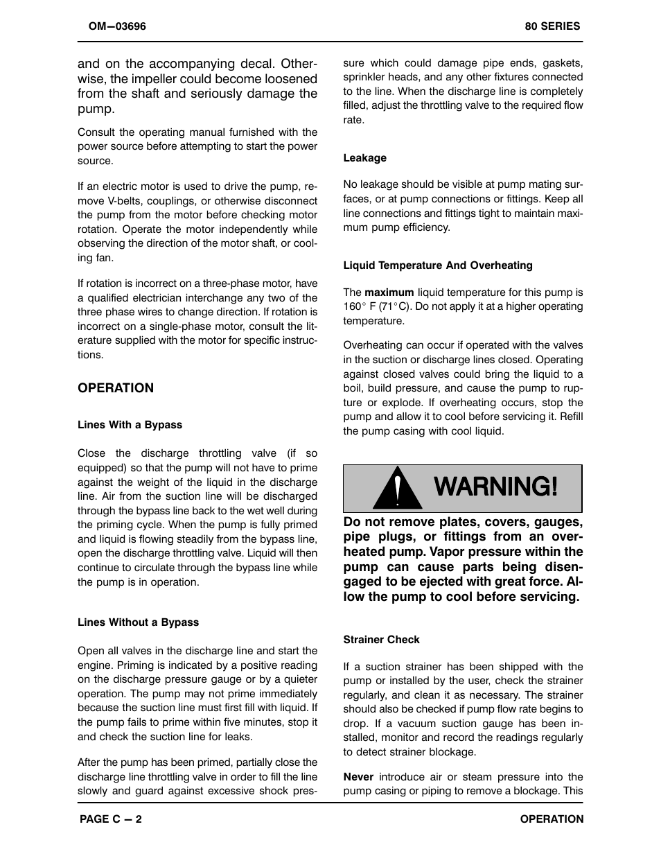 Gorman-Rupp Pumps 82H65-B 1015831 and up User Manual | Page 15 / 30