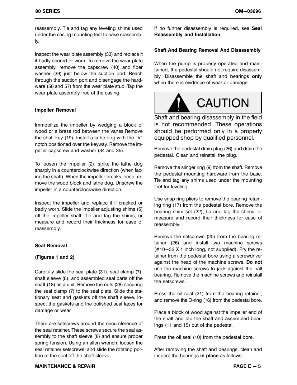 Gorman-Rupp Pumps 82H65-B 1015831 and up User Manual | Page 24 / 30