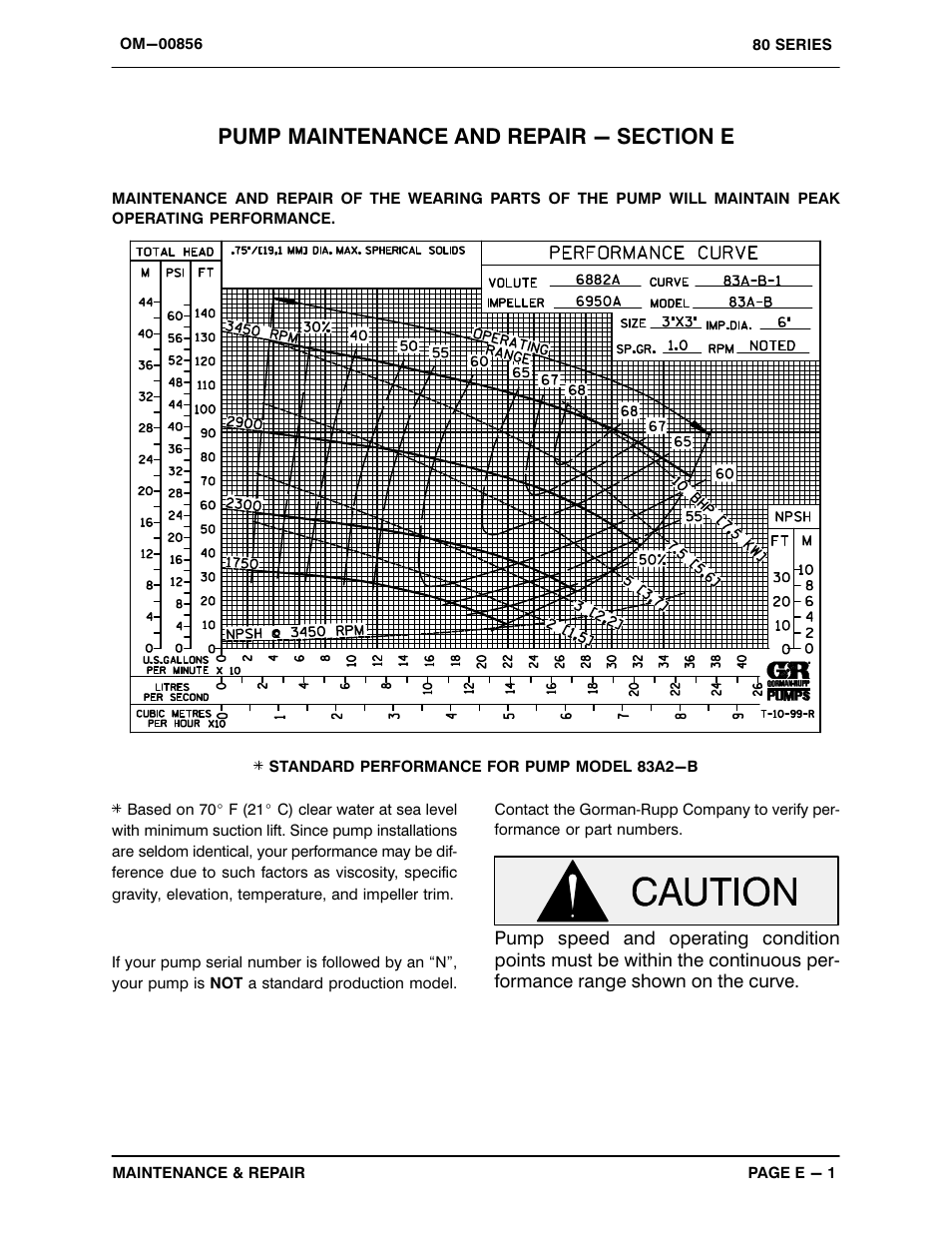 Gorman-Rupp Pumps 83A2-B 732174 and up User Manual | Page 22 / 32