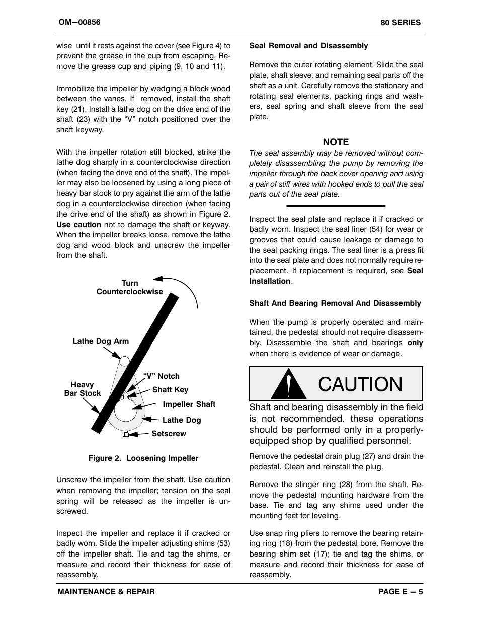 Gorman-Rupp Pumps 83A2-B 732174 and up User Manual | Page 26 / 32