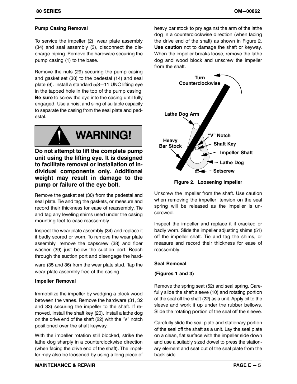 Gorman-Rupp Pumps 83A3-B 734045 and up User Manual | Page 27 / 33