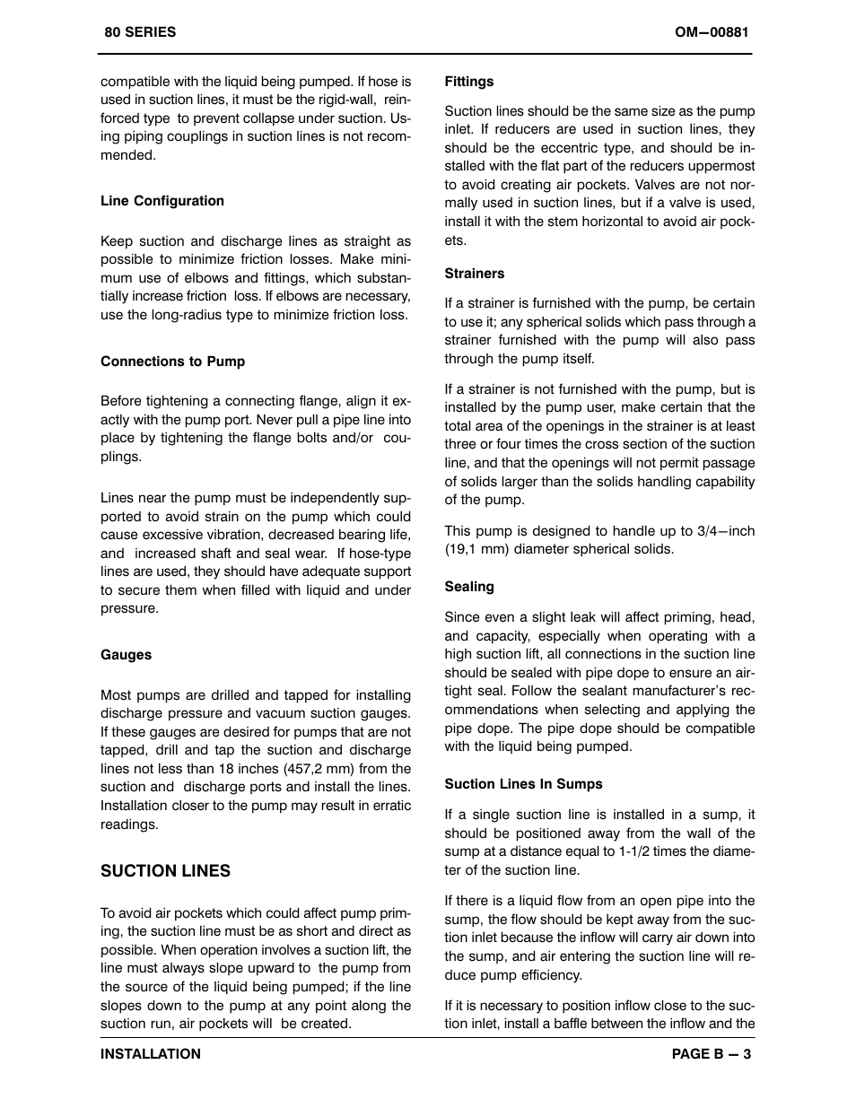 Gorman-Rupp Pumps 83A52-B 1332148 and up User Manual | Page 9 / 32