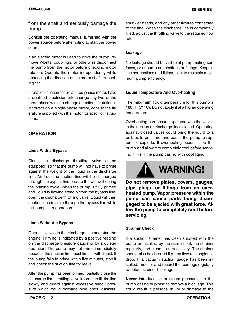 Gorman-Rupp Pumps 83B2-B 1063841 and up User Manual | Page 17 / 33