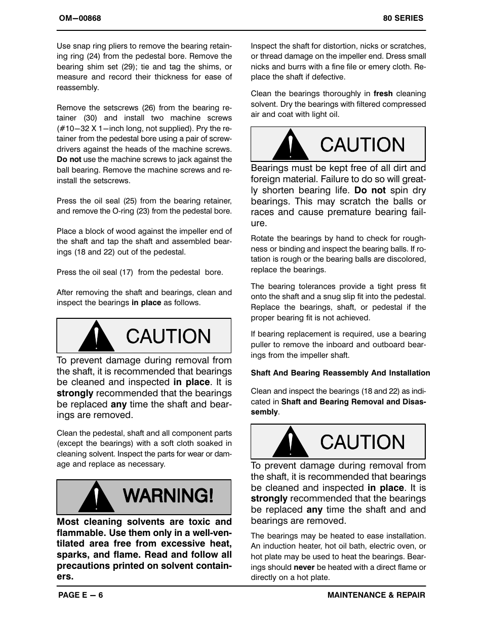 Gorman-Rupp Pumps 83B2-B 1063841 and up User Manual | Page 27 / 33