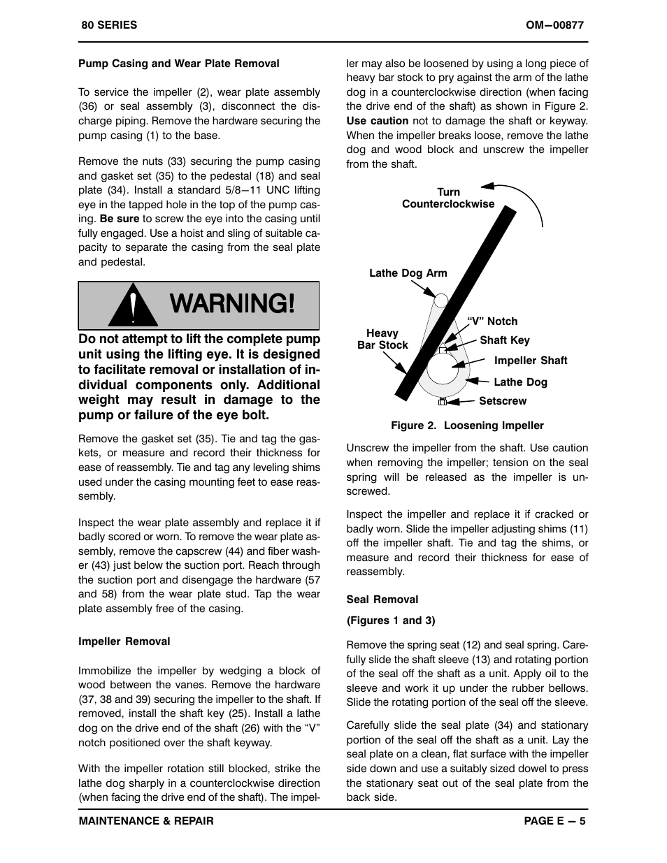 Gorman-Rupp Pumps 83B3-B 1059514 and up User Manual | Page 27 / 33