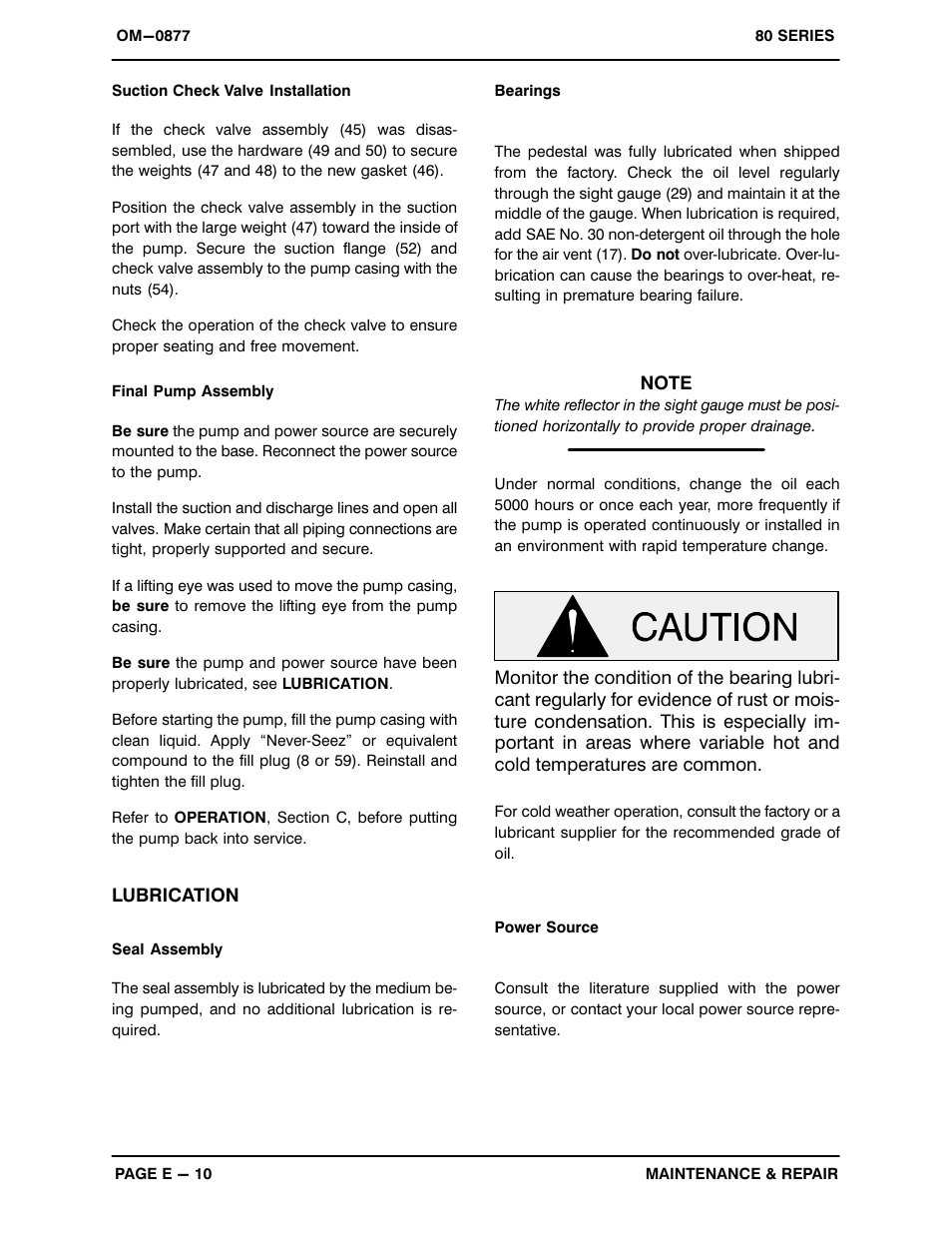 Gorman-Rupp Pumps 83B3-B 1059514 and up User Manual | Page 32 / 33