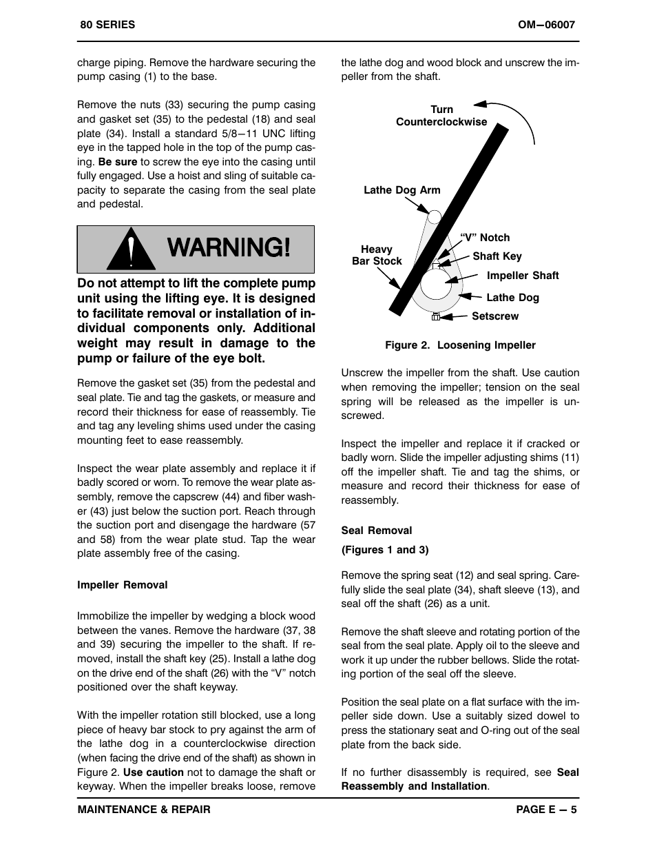 Gorman-Rupp Pumps 83B31-B 1364724 and up User Manual | Page 26 / 32