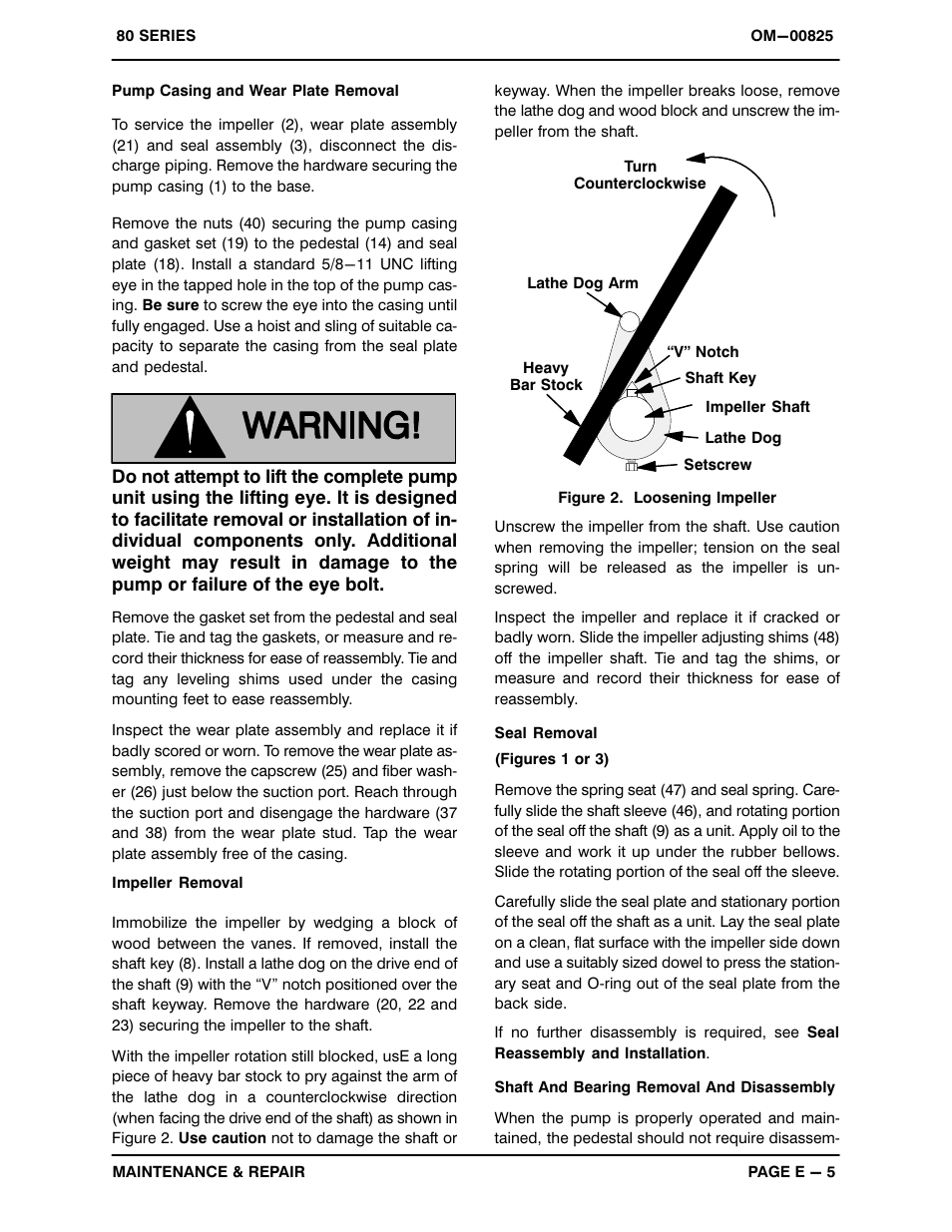 Gorman-Rupp Pumps 82E52-B 1327232 and up User Manual | Page 26 / 32