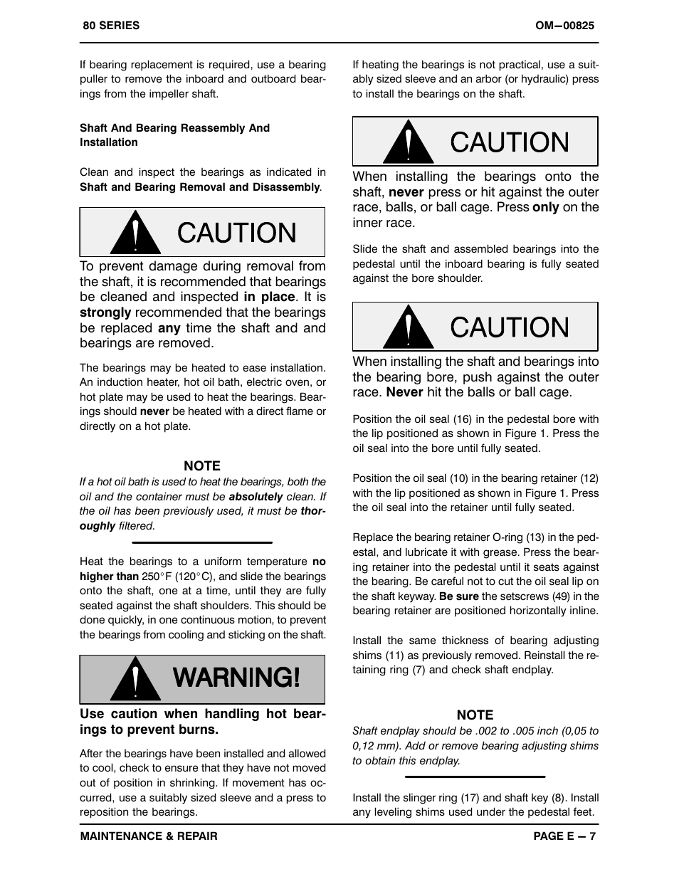 Gorman-Rupp Pumps 82E52-B 1327232 and up User Manual | Page 28 / 32