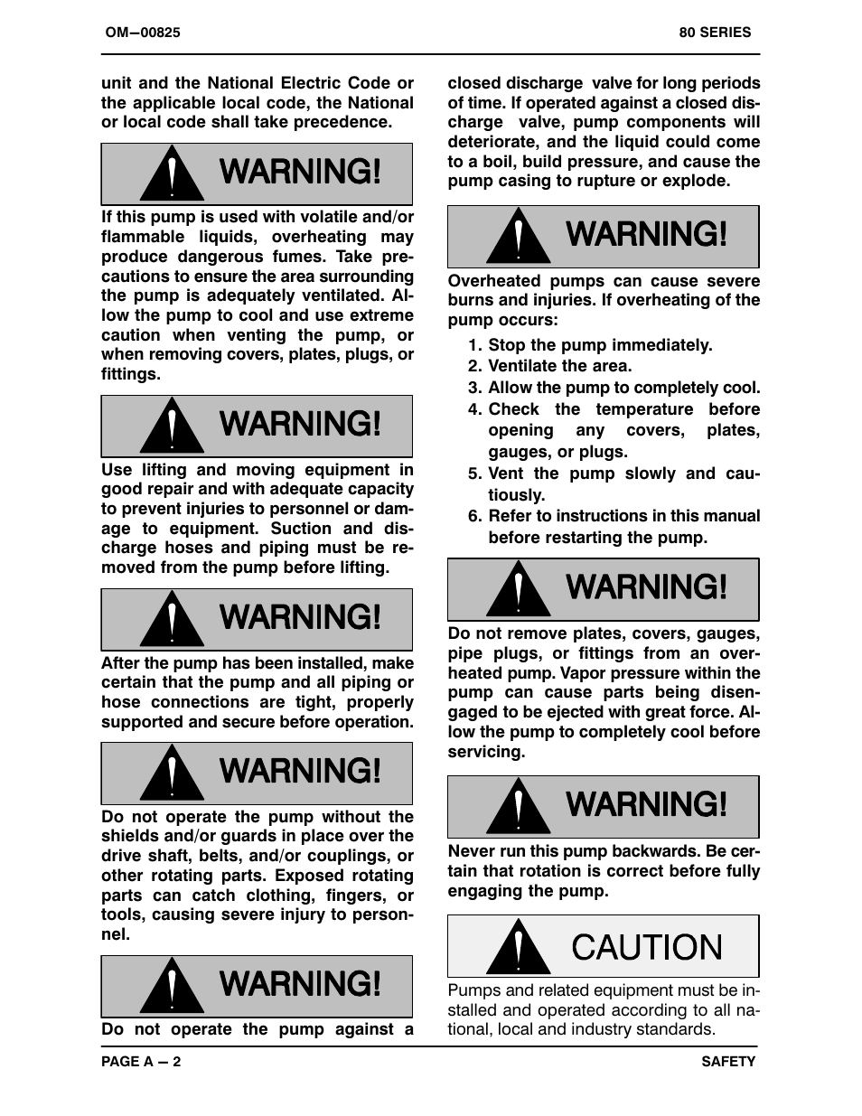 Gorman-Rupp Pumps 82E52-B 1327232 and up User Manual | Page 6 / 32