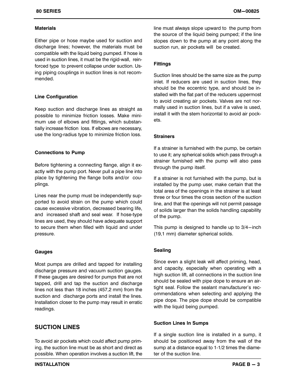 Gorman-Rupp Pumps 82E52-B 1327232 and up User Manual | Page 9 / 32