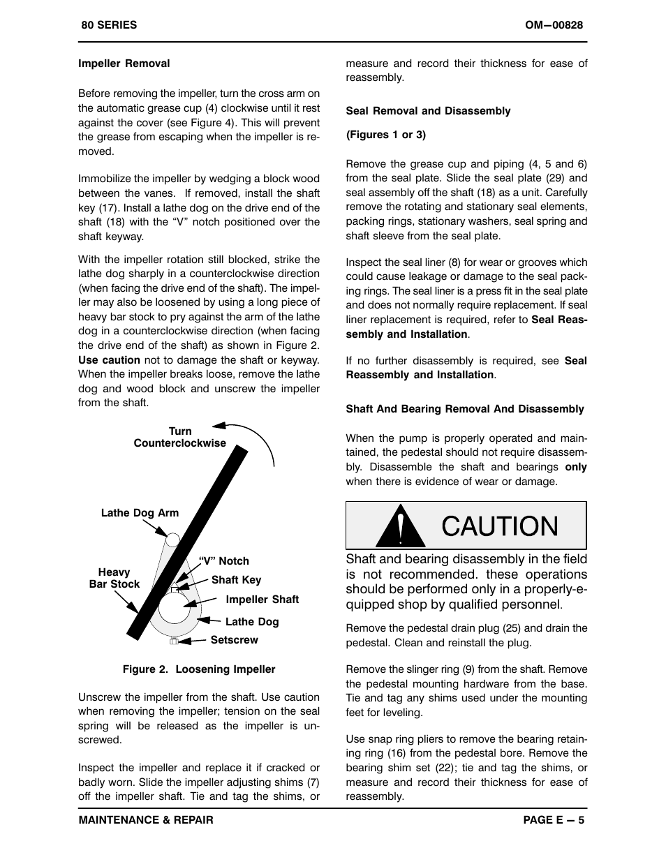 Gorman-Rupp Pumps 82H2-B 716064 and up User Manual | Page 23 / 30